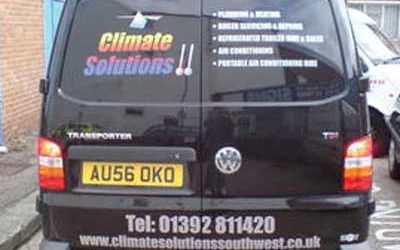 Van Signwriting Exeter