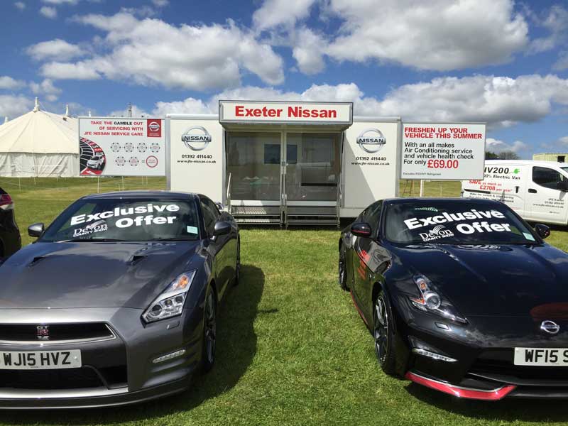 Devon County Show Signage