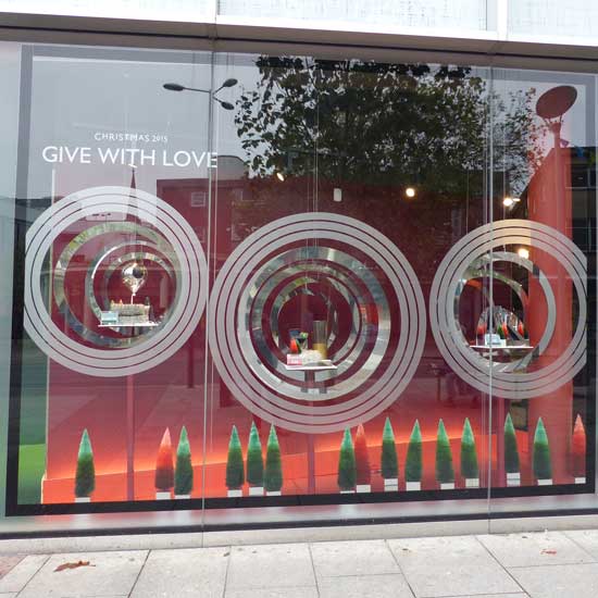 Shopfront Windows of Exeter Store