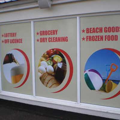 Digitally Printed Window Graphics