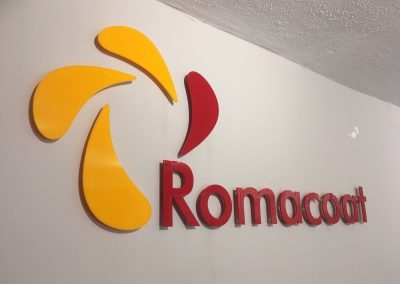 raised-lettering-romacoat